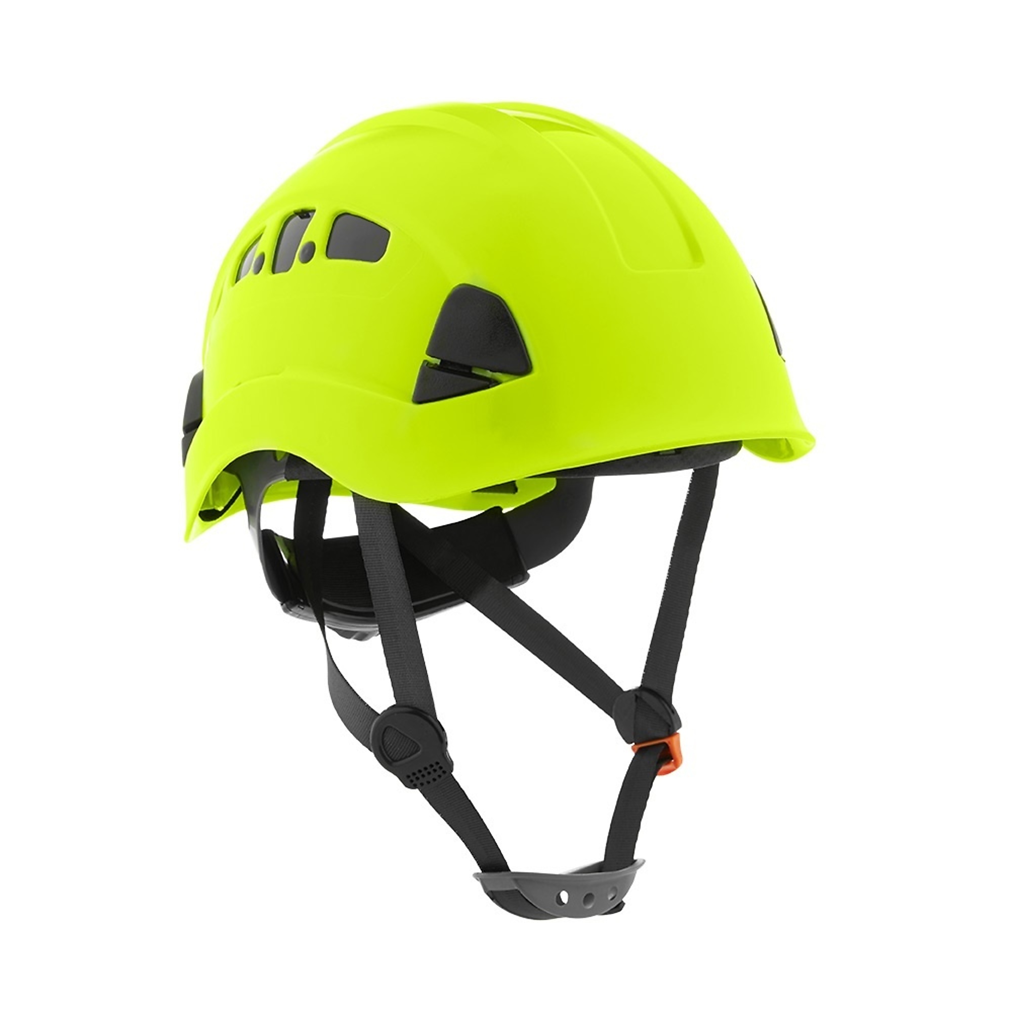 Jackson Safety Industrial Climbing Hard Hat — Vented, Hi-Viz Yellow/Green, Model# 20926